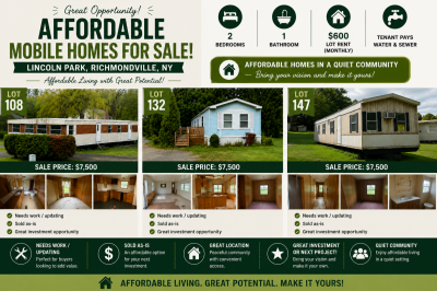 Mobile Home at 122 Lincoln Park Richmondville, NY 12149