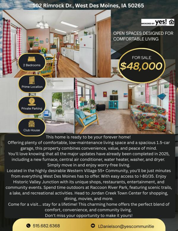 1992  Mobile Home For Sale