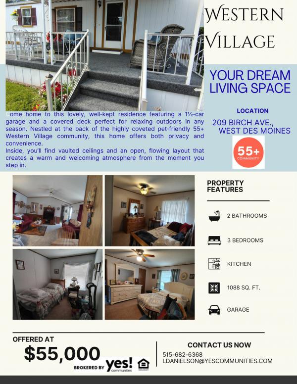 1995  Mobile Home For Sale