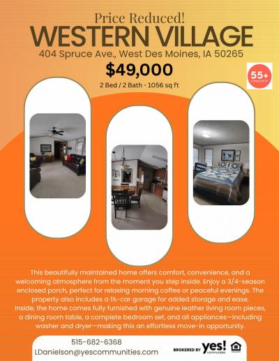Mobile Home at 404 Spruce Ave Lot Spr-404 West Des Moines, IA 50265