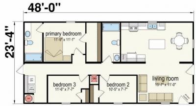 Mobile Home at 112 Rome Blvd., Lot 219 Hebron, IN 46341