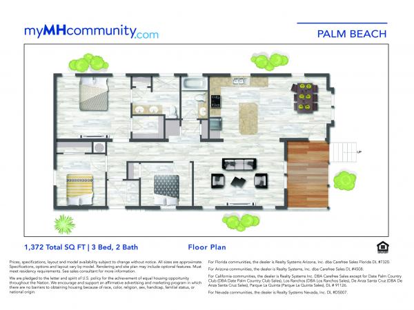 2026 Skyline - Ocala Palm Beach - Limited Series w/ LVT Mobile Home