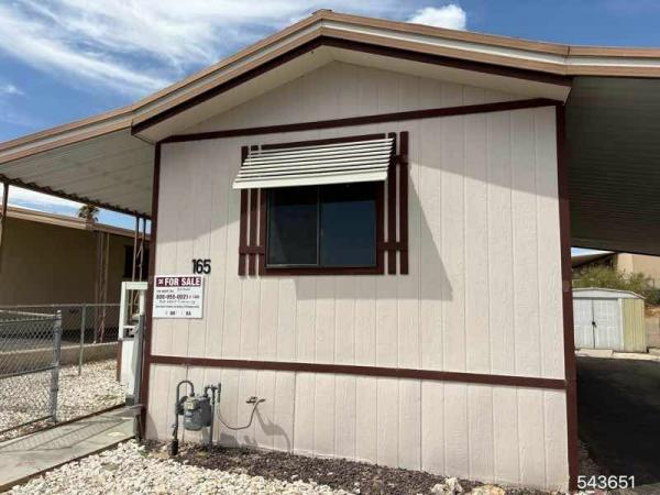 Photo 1 of 2 of home located at Holiday Mobile Home Park 701 Montara Rd Spc 165 Barstow, CA 92311