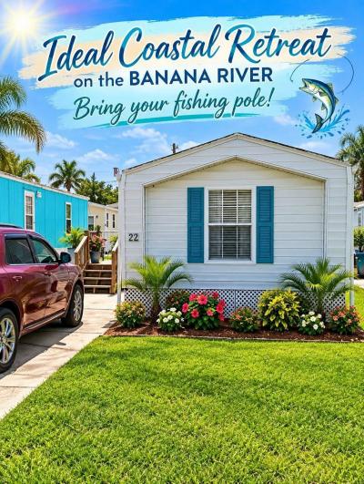 Mobile Home at 8817 N. Atlantic Ave #62 Cape Canaveral, FL 32920