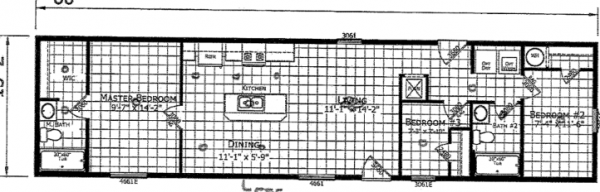 Floor plan of home