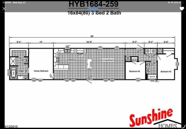 2015 Sunshine Mobile Home For Sale