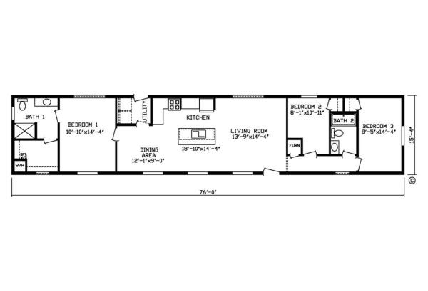 Floor plan of home