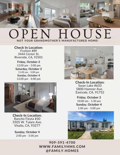 Mobile Home at 5505 W Tulare Ave 3 Bed Model Visalia, CA 93277