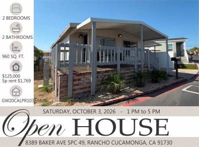 Mobile Home at 8389 Baker Ave Spc 49 Rancho Cucamonga, CA 91730