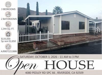 Mobile Home at 4080 Pedley Rd Spc 66 Riverside, CA 92509