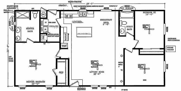 Floor plan of home