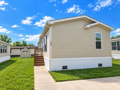 Mobile Home at 1807 Deerfield Monroe, MI 48161