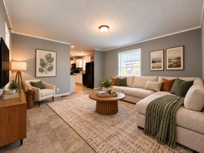 Mobile Home at 11789 Cascade Circle #77 Romeo, MI 48065