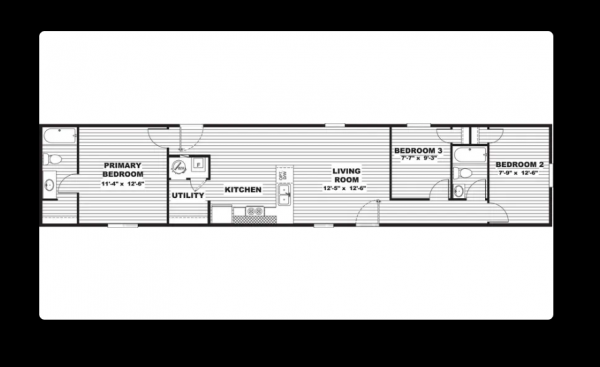 Floor plan of home