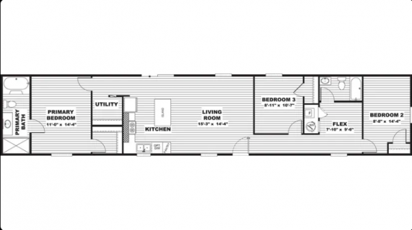 Floor plan of home