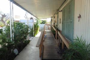 Ramp offers easy access to front door