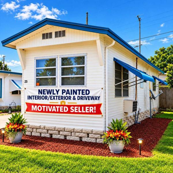Photo 1 of 2 of home located at 6320 14th Street West Lot 23 Bradenton, FL 34207