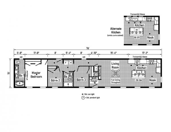 2024 Midcountry West Lake Sapphire Mobile Home