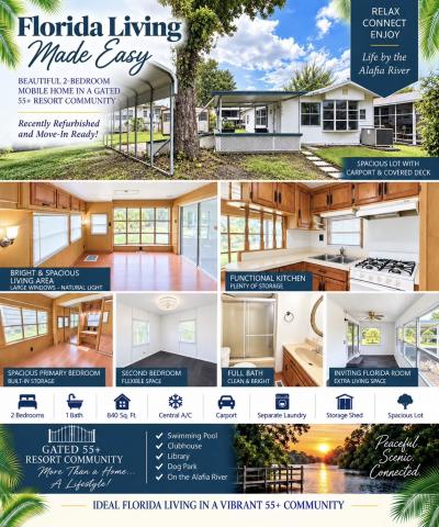 Mobile Home at 8417 Phoebe Court 403B Riverview, FL 33569