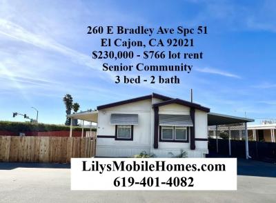 Mobile Home at 260 E Bradley Ave Spc 51 El Cajon, CA 92021