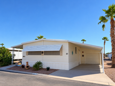 Mobile Home at 8600 E. Broadway Rd, Lot 067 Mesa, AZ 85208