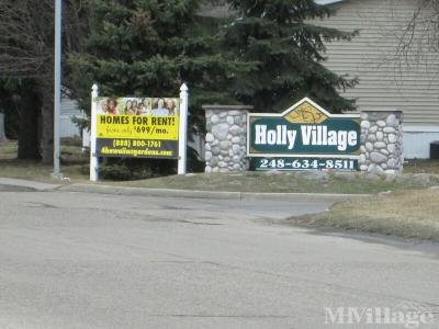 Mobile Home Park in Holly MI