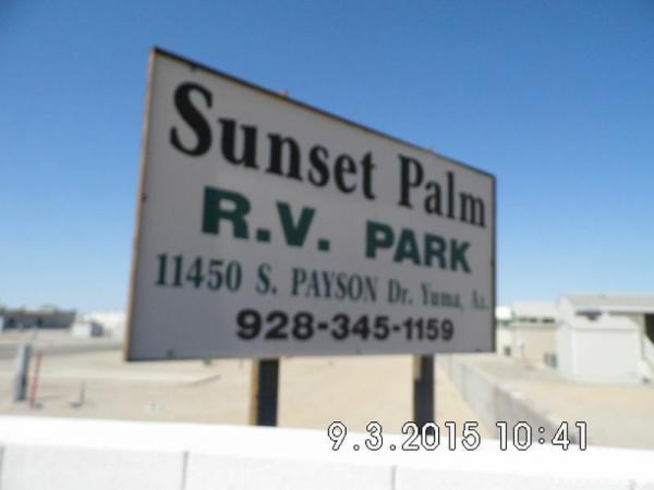 Photo 1 of 2 of park located at 11450 South Payson Drive Yuma, AZ 85365