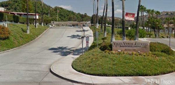 Photo of Vista Verde Mobile Estates, Escondido CA