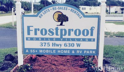 Mobile Home Park in Frostproof FL