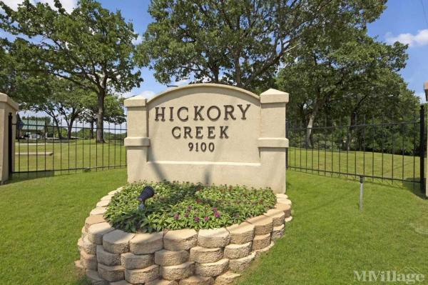 Hickory Creek Community Mobile Home Park In Denton, Tx 