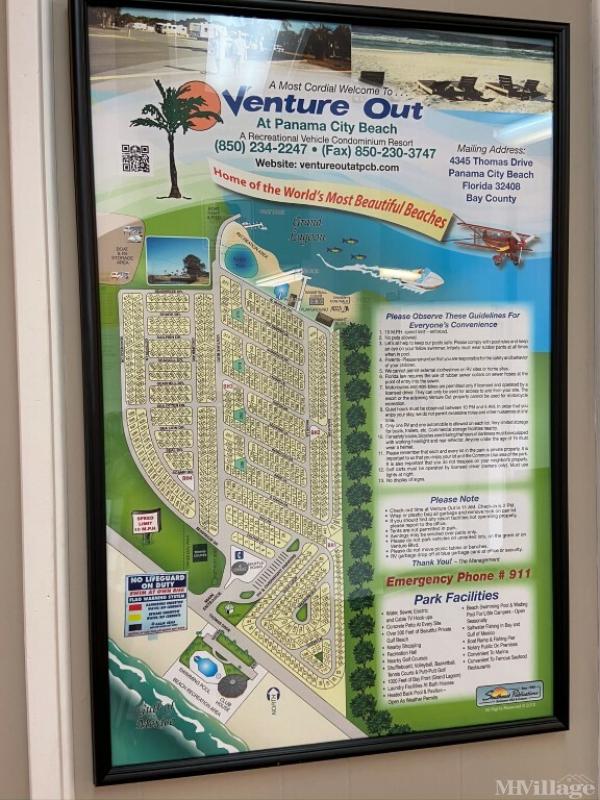 Venture Out Beach Rentals Mobile Home Park in Panama City Beach, FL