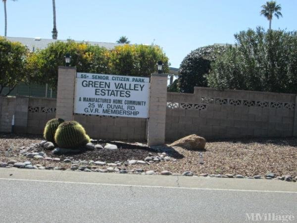Photo 1 of 2 of park located at 25 West Duval Road Green Valley, AZ 85614