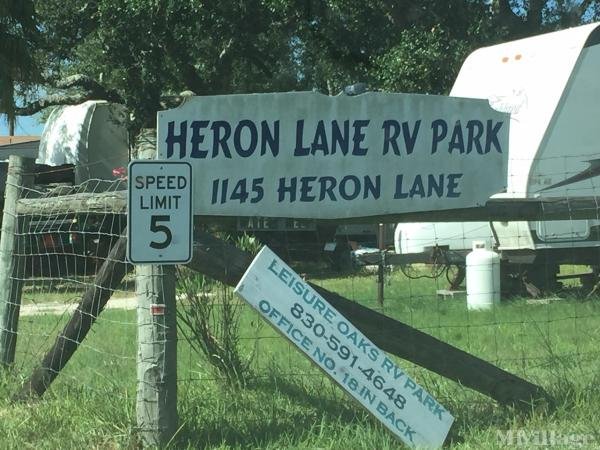 Photo of Heron Lane RV Park, Rockport TX