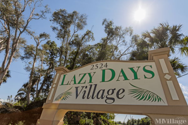 Lazy Days Village Mobile Home Park In North Fort Myers Fl Mhvillage