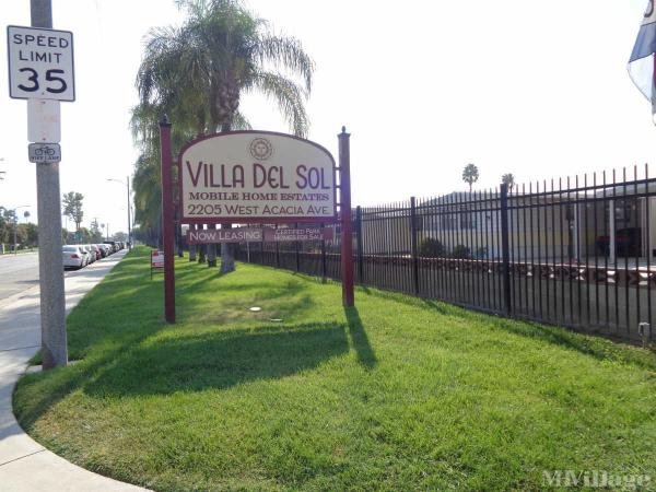 Photo of Villa Del Sol Mobile Home Estates, Hemet CA