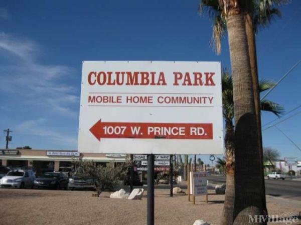 Photo of Columbia Mobile Home Community, Tucson AZ