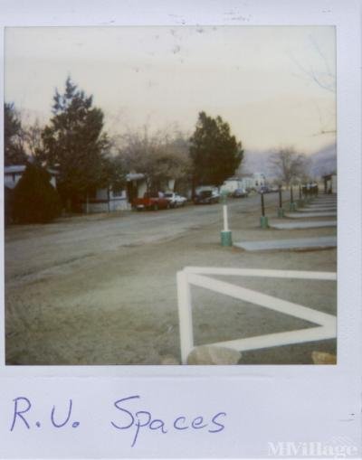 Mobile Home Park in Lone Pine CA