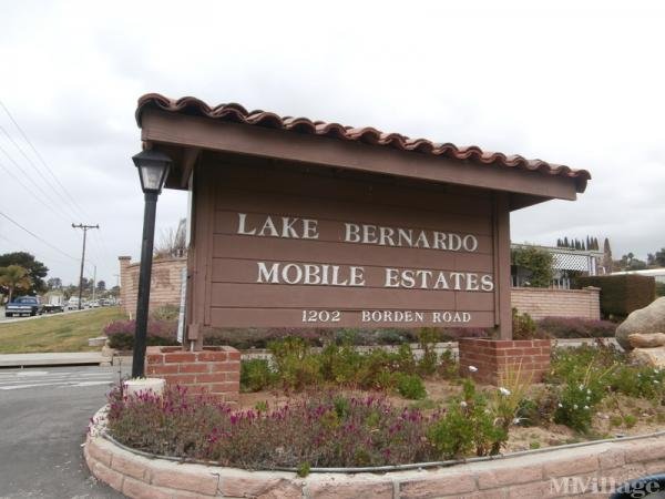 Photo of Lake Bernardo Mobile Estates, Escondido CA