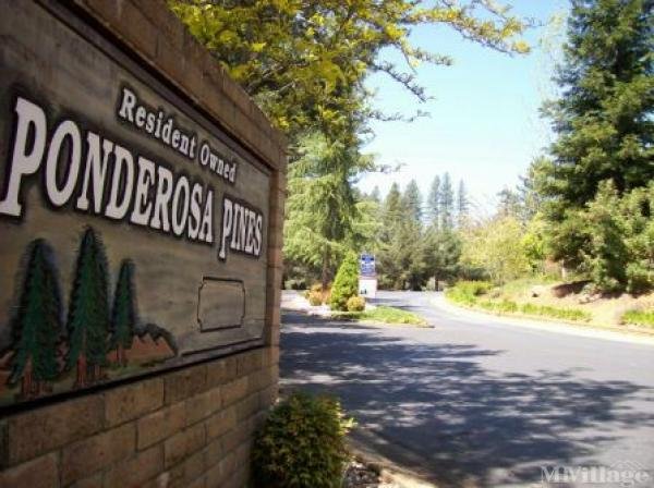 Ponderosa Pines Mobile Home Village Mobile Home Park in Grass Valley