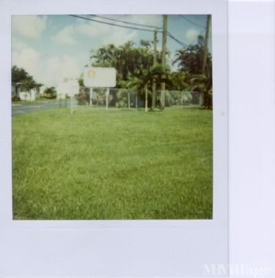 Mobile Home Park in Dania FL
