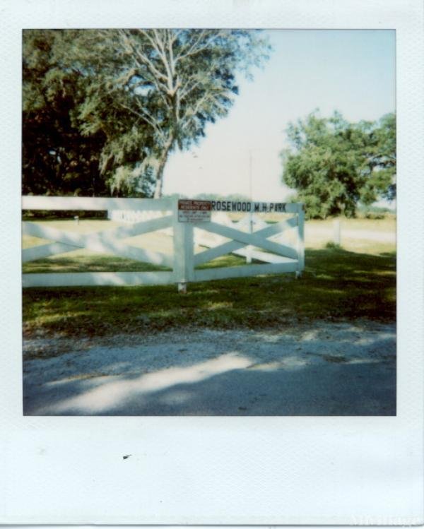 Photo of Rosewood Mobile Home Park, Bushnell FL