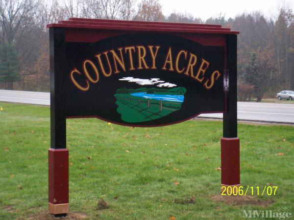 Photo of Country Acres Manufactured Home Community, Niles MI