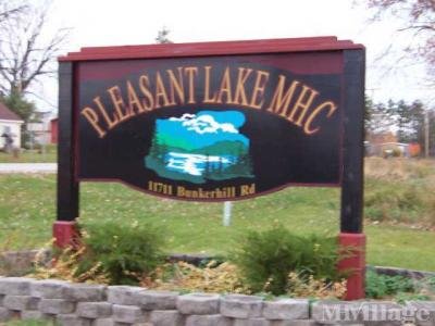 Mobile Home Park in Pleasant Lake MI
