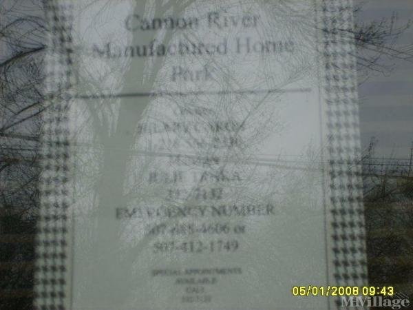 Photo of Cannon River Mobile Home Park, Faribault MN