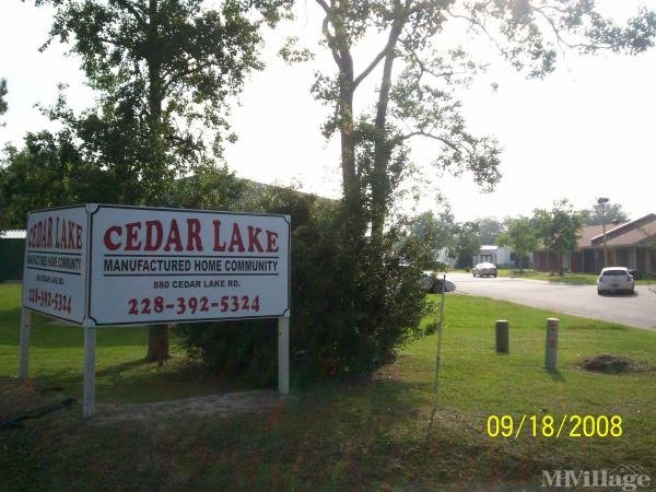 Photo 1 of 2 of park located at 880 Cedar Lake Road Biloxi, MS 39532