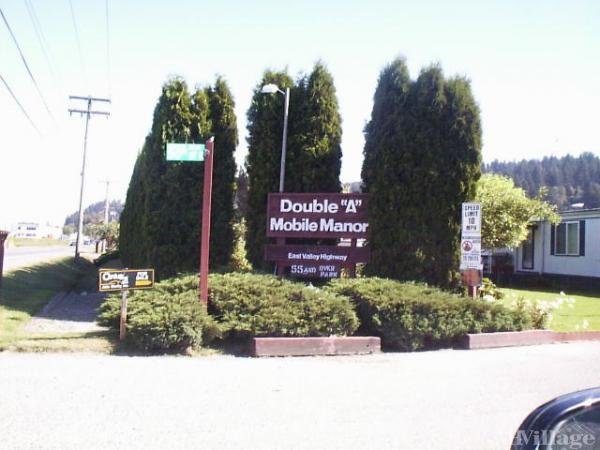 Photo of Double A Mobile Manor, Sumner WA