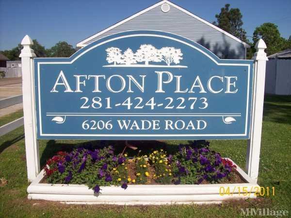 Photo of Afton Place Mobile Home Park, Baytown TX
