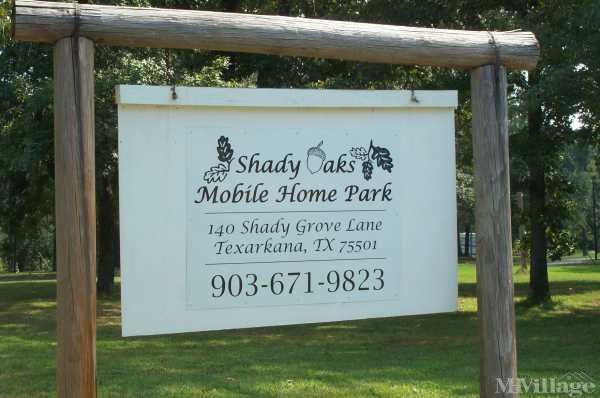 Photo of Shady Oaks Mobile Home Park, Redwater TX