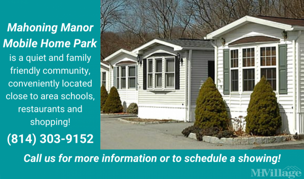 Photo of Mahoning Manor Mobile Home Park, Punxsutawney PA