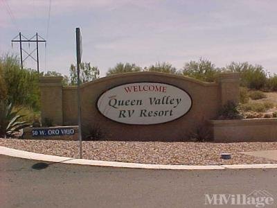 Mobile Home Park in Queen Valley AZ
